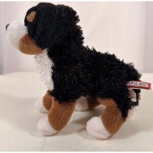 MIRANDA the Plush BERNESE MOUNTAIN DOG Stuffed Animal Douglas Cuddle Toys #4070